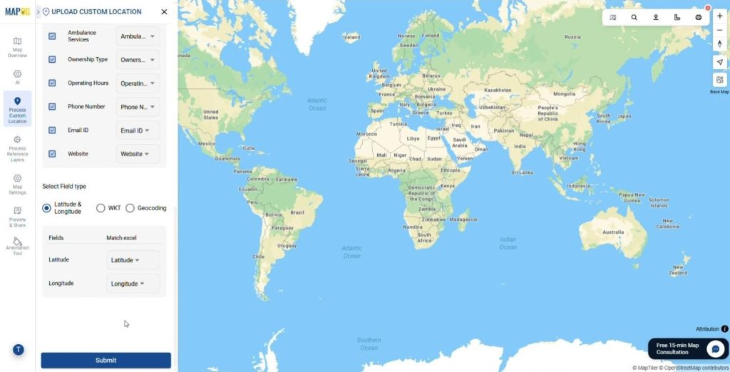 Match Latitude & Longitude