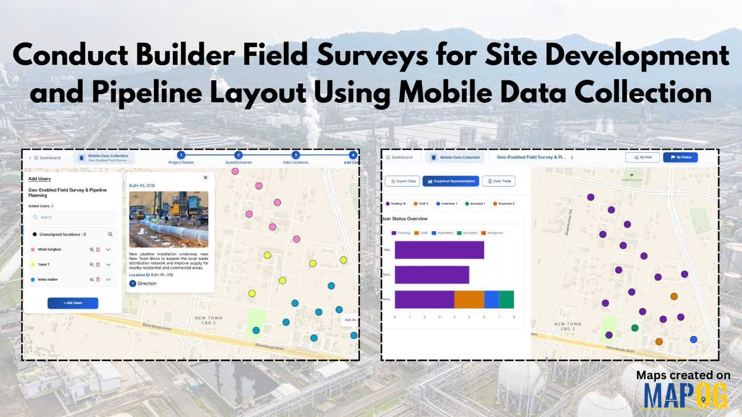 Conduct Builder Field Surveys
