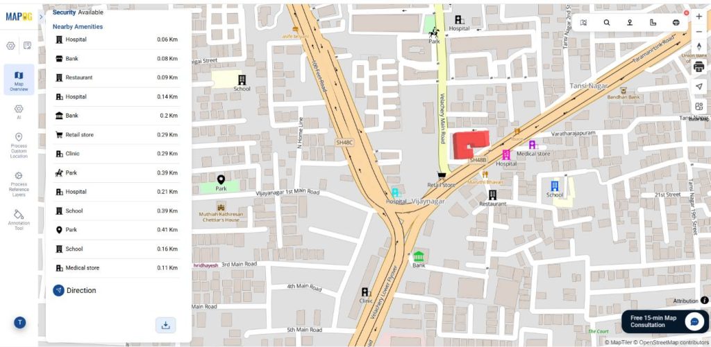 add more points to show Property Location with Nearby Amenities