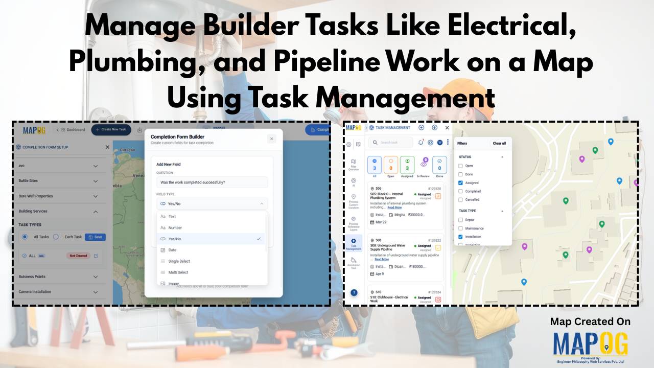 Map based Task Management