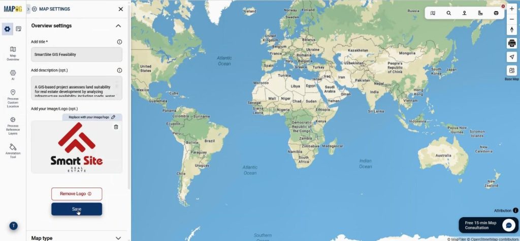 Replace Logo for branding