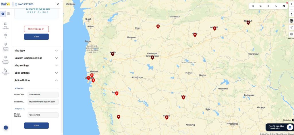 Call to action button