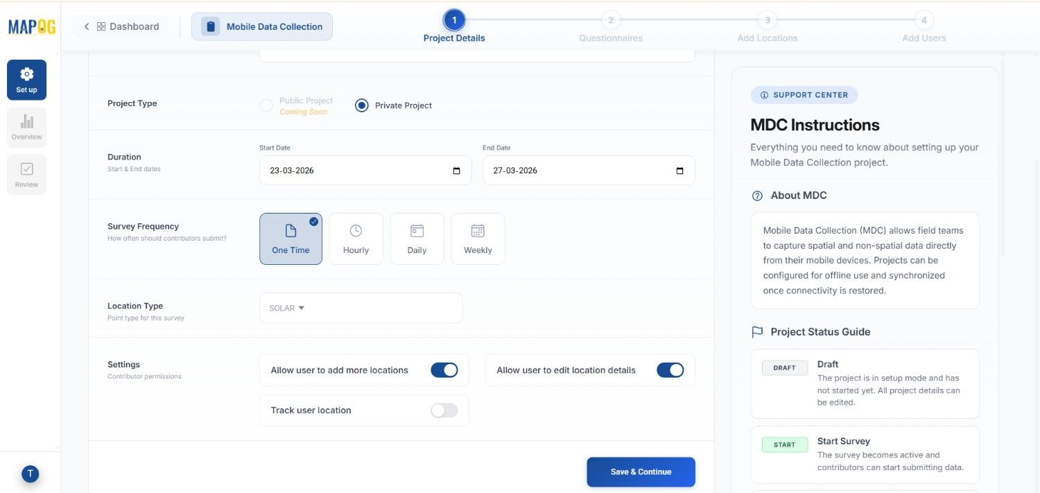 enable add more location & edit location