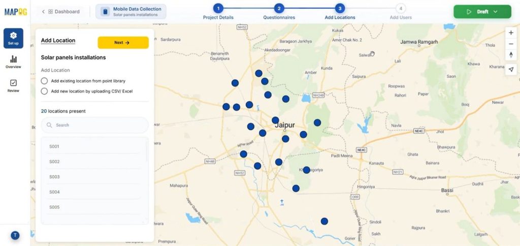adding locations to the users