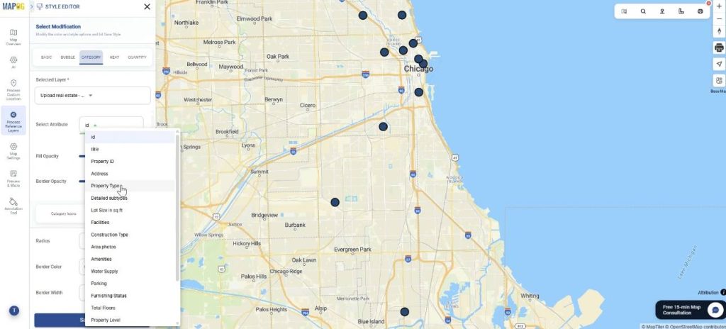 choose Category type