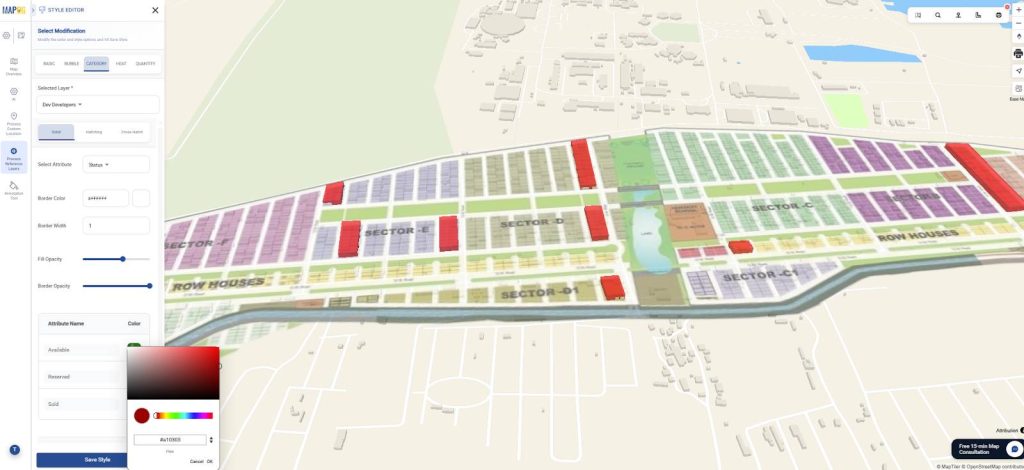 choose suitable attributes