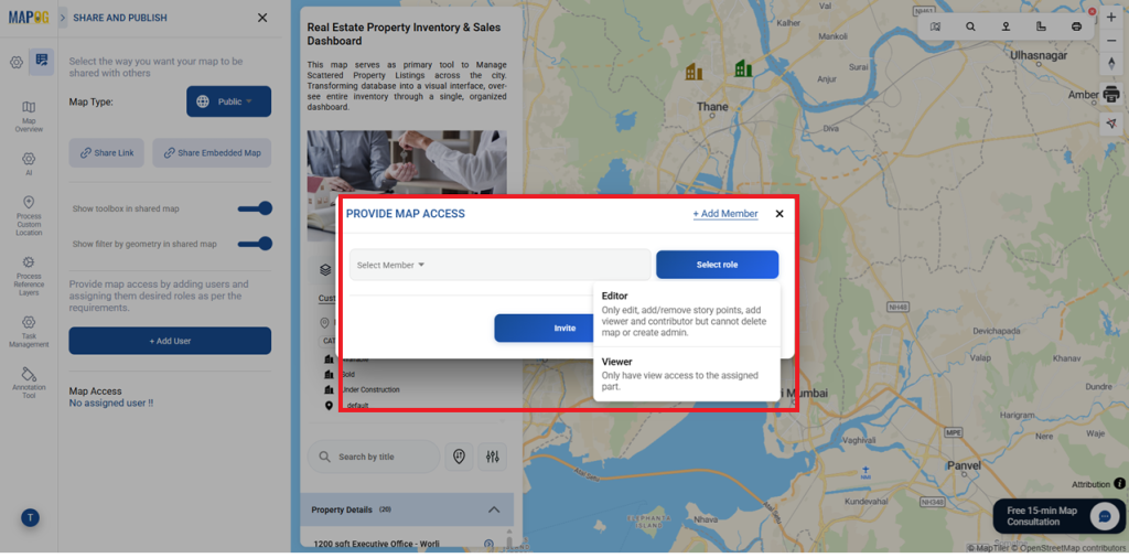 Adding Users for Manage Site Visits