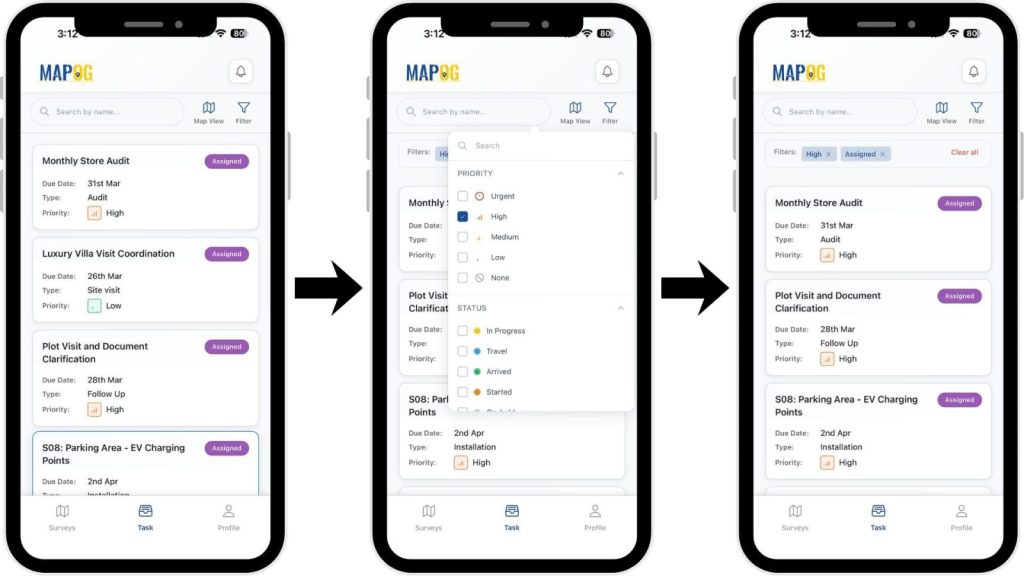 Opening in MAPOG Contributor App