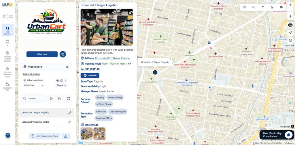 All store locations are added