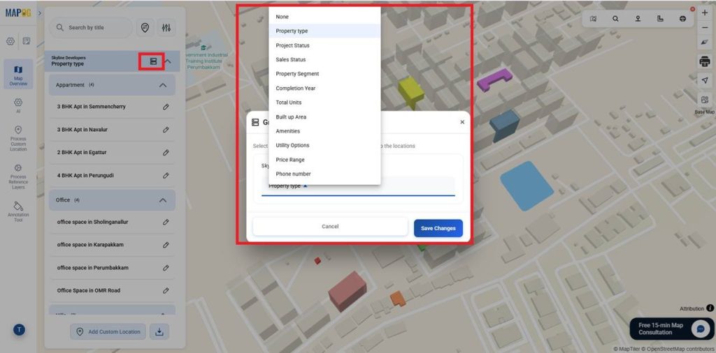 Group by Attributes to Build Your Property Portfolio Map