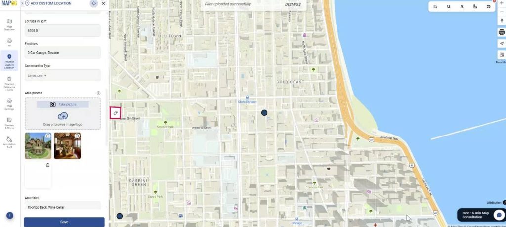 Add images & other details