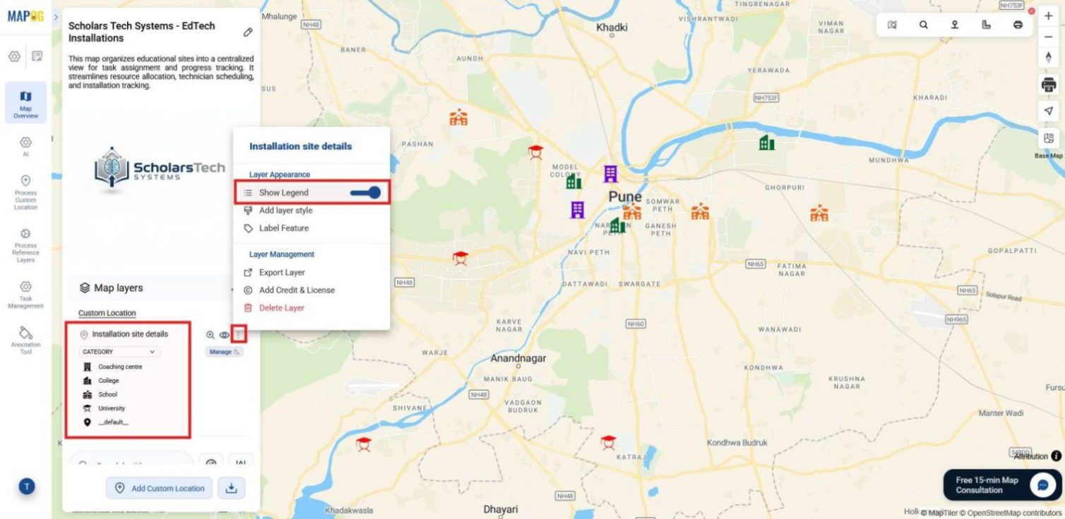 Enabling Legend to interpret category symbols.
