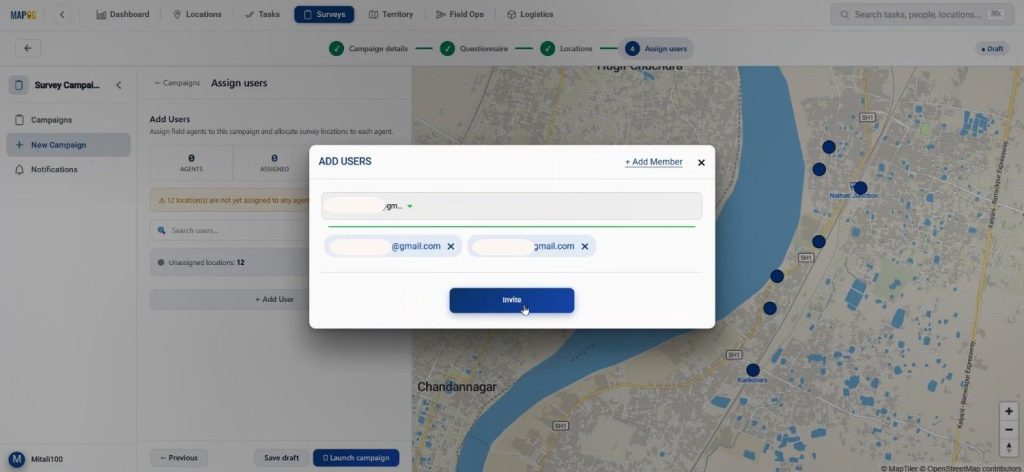 invite assignees