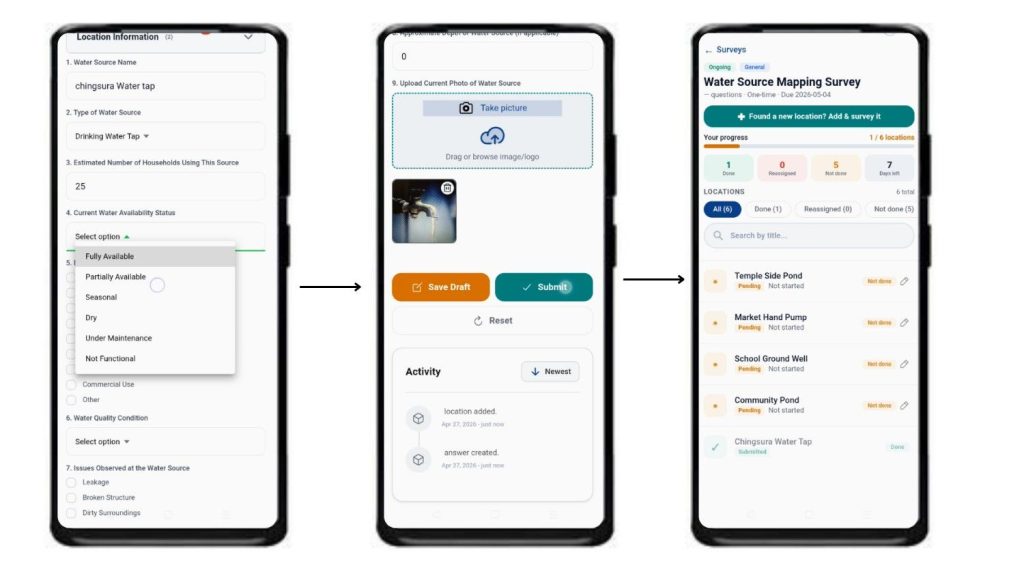 Collect Location-Based Field Data using MAPOG Contributor mobile survey form