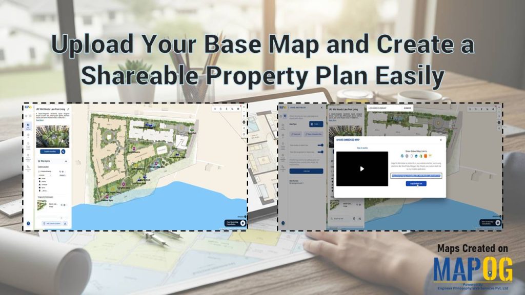 Upload Your Base Map and Create a Shareable Property Plan Easily