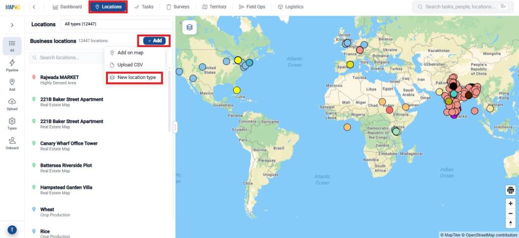 Add new location type