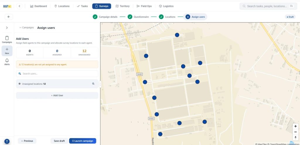 data will now come alive on the map