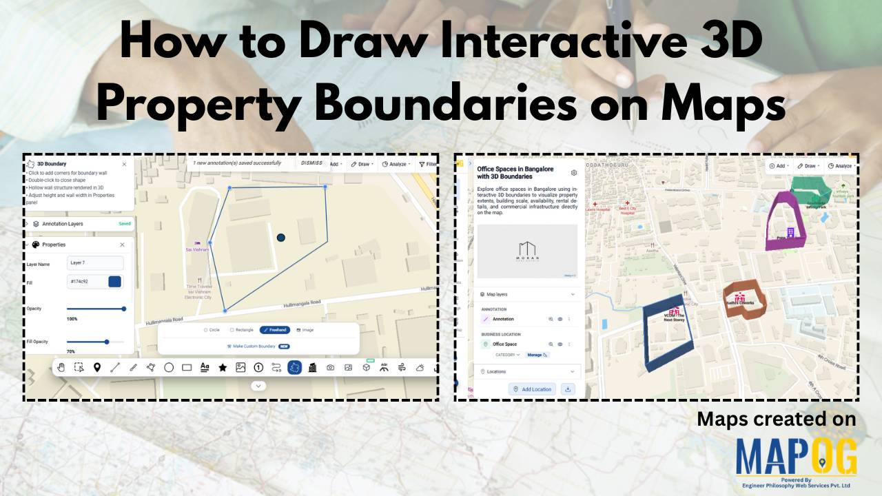 How to Draw Interactive 3D Property Boundaries on Maps