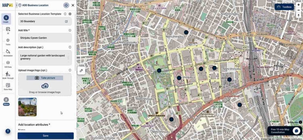 add locational details