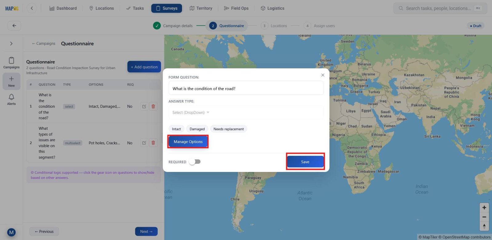 Screenshot 2026-05-04 123414 Manage survey response options to keep inspection data structured and flexible