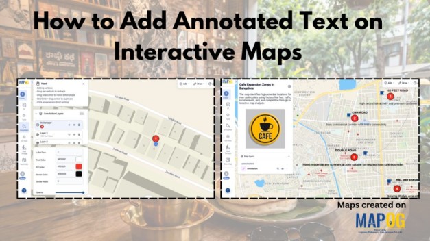 How to Add Annotated Text on Interactive Maps