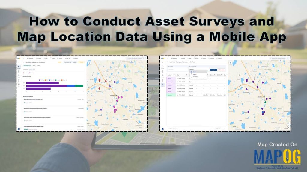 How to Conduct Asset Surveys and Map Location Data Using a Mobile App