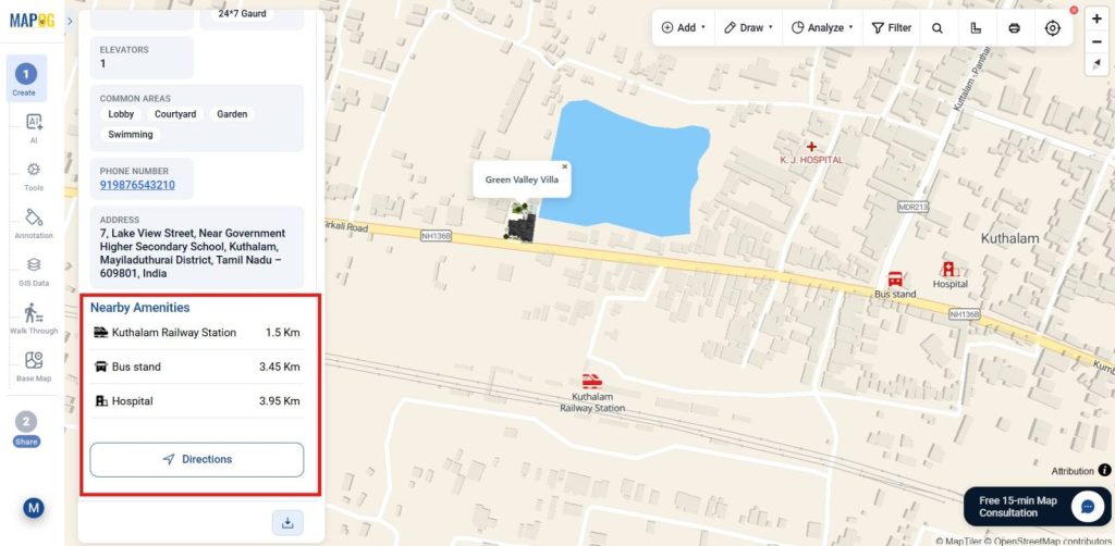 3D Models on Maps
helps viewers instantly