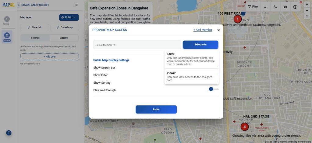 Add user section