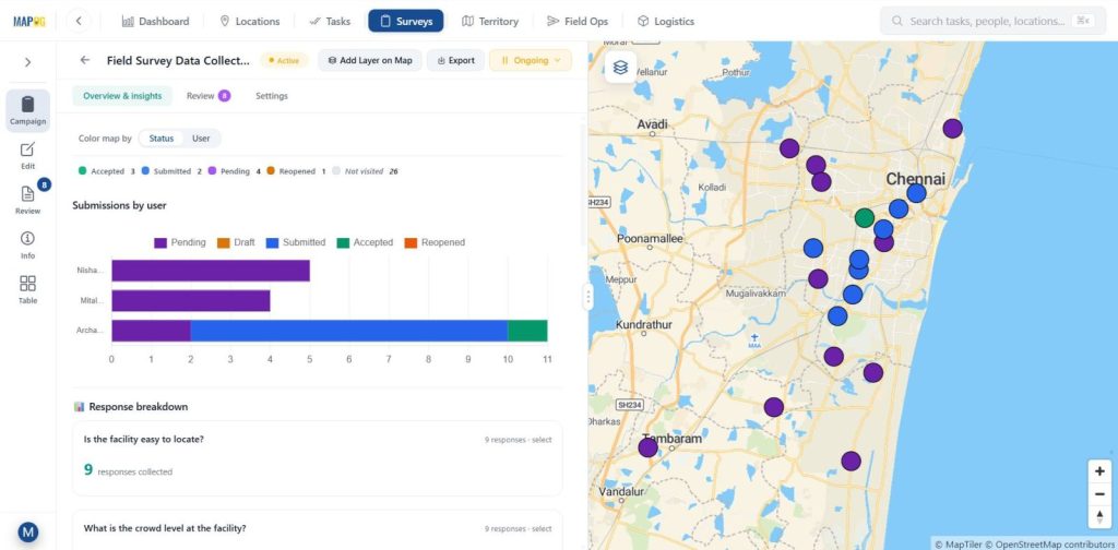 Collect Field Survey Data
