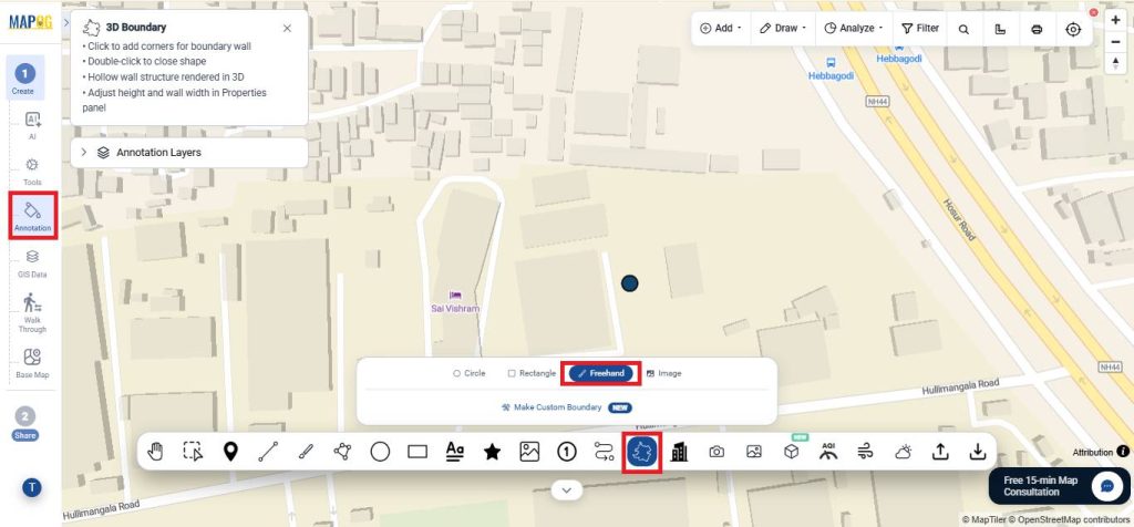 go to annotation tool