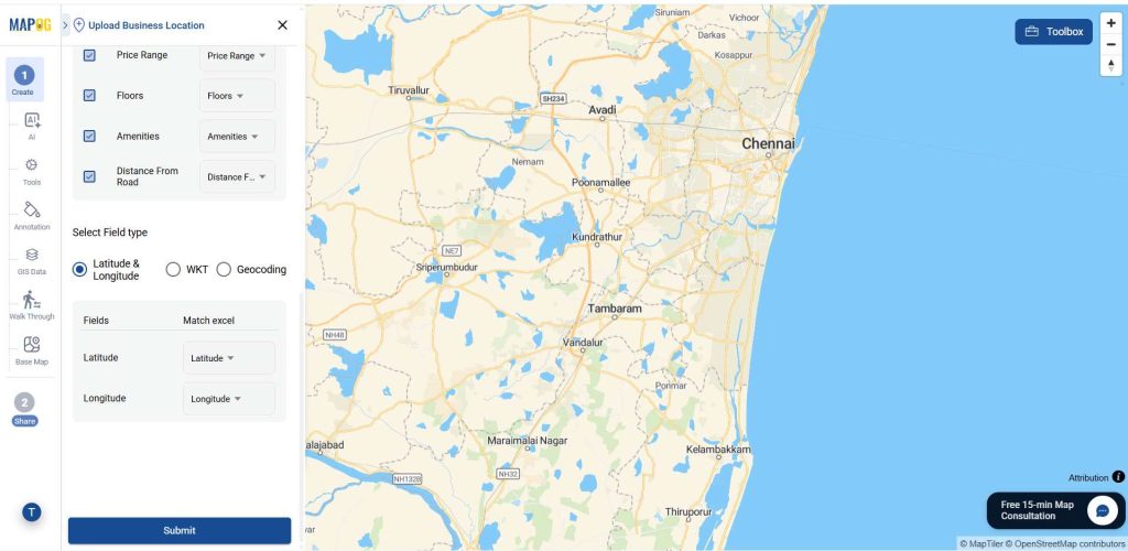 Later match the attributes and coordinates to Transform Spreadsheet Data into Interactive Maps
