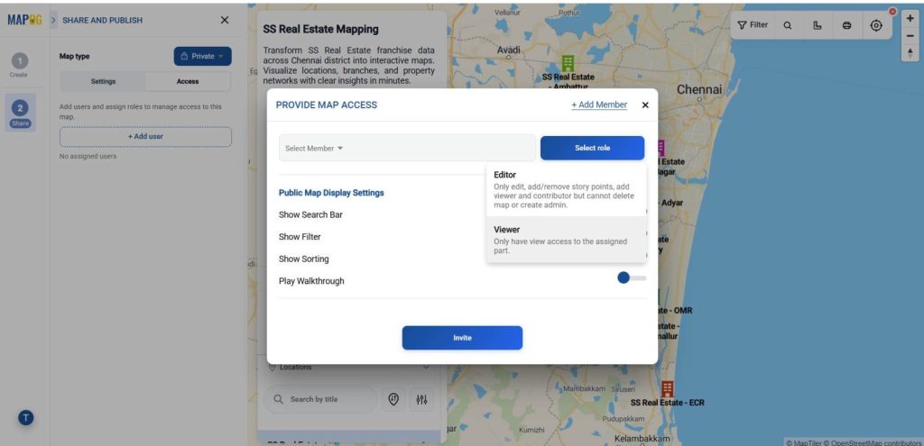 Preview & Share to Transform Spreadsheet Data into Interactive Maps