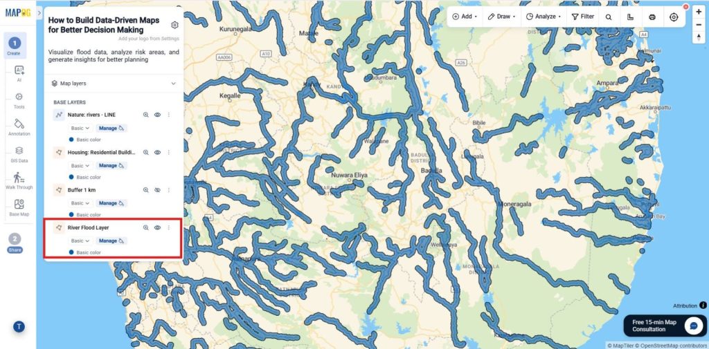 River Flood Layer