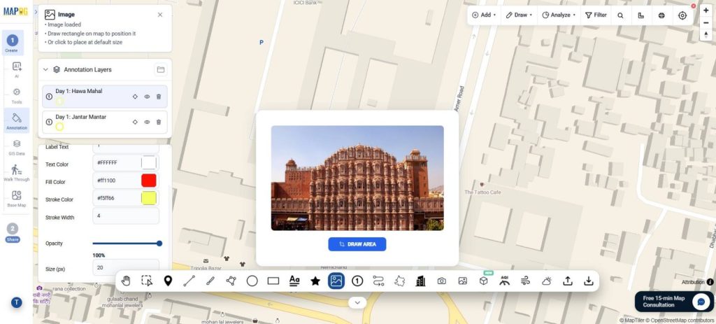 Add photos to Travel Photo Map