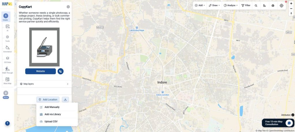 Upload CSV to Interactive Maps