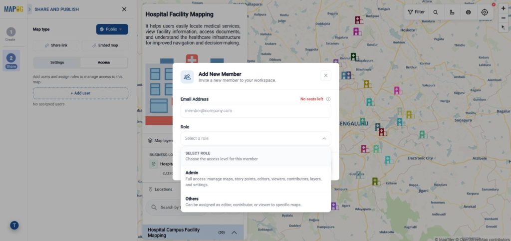 Add users for collaboration