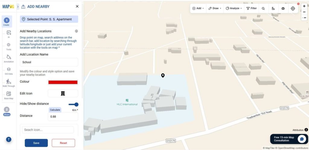 Hide/Show Distance” option to add 3D Models with Popups
