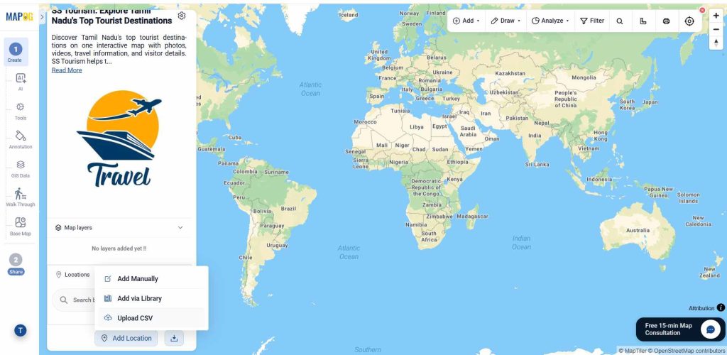 Upload CSV to Transform Spreadsheet Data into Interactive Maps