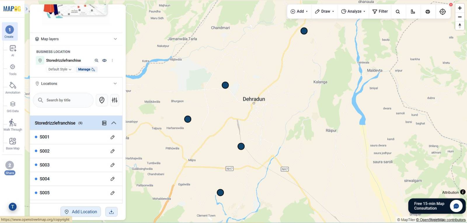 Screenshot 2026-07-18 101812 points will show up to Create a Heat map