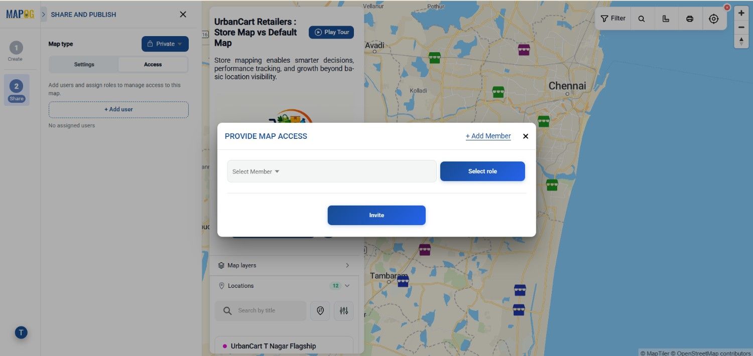 Screenshot2026-07-0610101 click add user to Share Interactive Maps Publicly