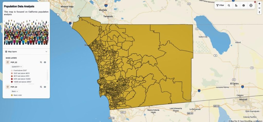 view the uploaded map in web