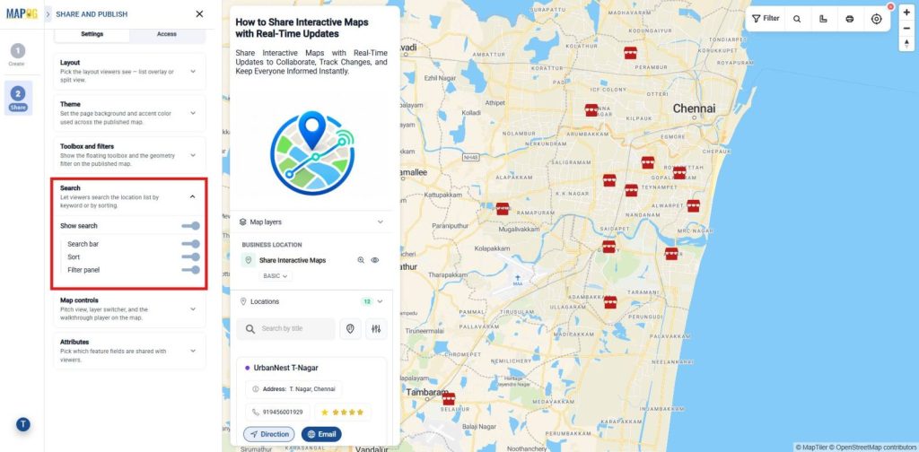 Search to allow viewers for Real-Time Updates