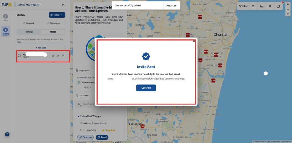 Demonstrate real-time collaboration