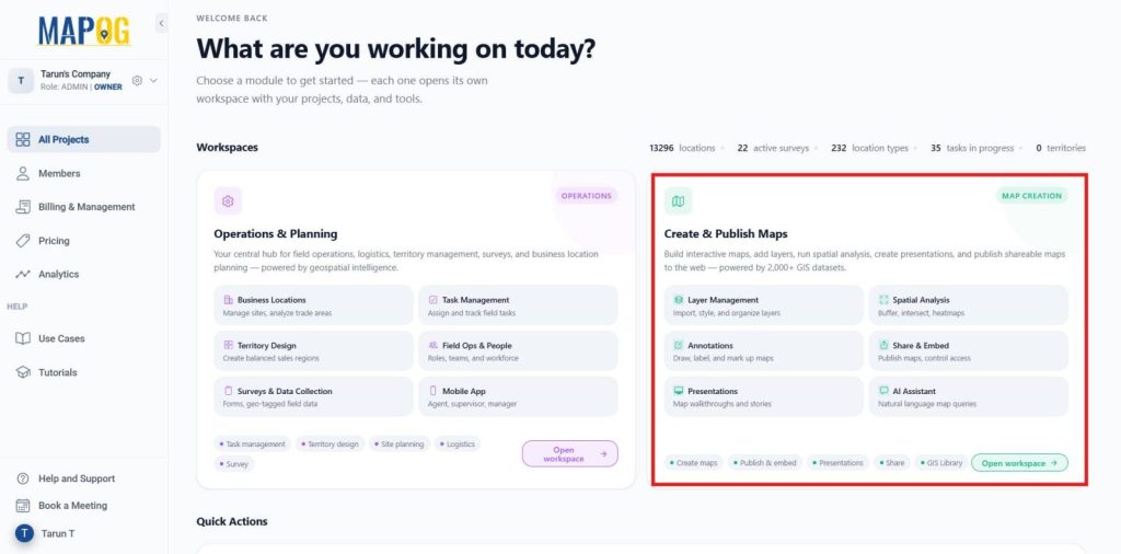 Return to the MAPOG Dashboard for Real-Time Updates