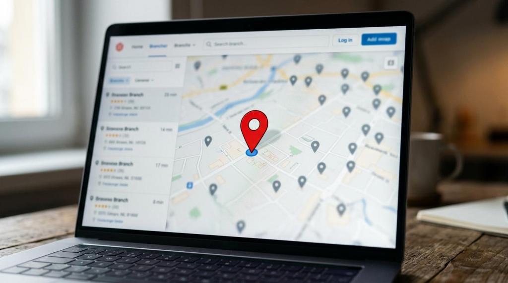 MAPOG Branch Locator Tools for Local Customer Discovery